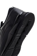 Men's Black Leather Sneaker | Derimod Men's Black Leather Sneaker | Derimod