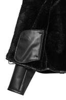 Mexico Kadın Siyah Teddy Biker Deri Ceket | Derimod Mexico Kadın Siyah Teddy Biker Deri Ceket | Derimod