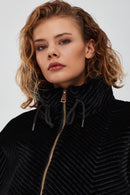 Innsbruck Women's Black Teddy Coat | Derimod Innsbruck Women's Black Teddy Coat | Derimod