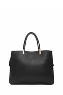 Kadın Siyah Uzun Askılı Klasik Kol Çantası | Derimod Kadın Siyah Uzun Askılı Klasik Kol Çantası | Derimod