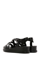 Women's Black Ankle Strap Sandals | Derimod Women's Black Ankle Strap Sandals | Derimod