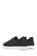 Erkek Siyah Deri Sneaker | Derimod Erkek Siyah Deri Sneaker | Derimod
