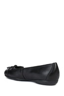 Geox Kadın Siyah Annytah Deri Babet | Derimod Geox Kadın Siyah Annytah Deri Babet | Derimod