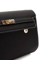 Kadın Siyah Uzun Askılı Çapraz Çanta | Derimod Kadın Siyah Uzun Askılı Çapraz Çanta | Derimod