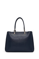 Women's Navy Blue Long Strap Classic Handbag | Derimod Women's Navy Blue Long Strap Classic Handbag | Derimod