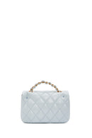 Kadın Mavi Uzun Askılı Kapitone Çapraz Çanta | Derimod Kadın Mavi Uzun Askılı Kapitone Çapraz Çanta | Derimod