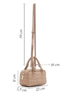 Women's Brown Long Strap Crossbody Bag | Derimod Women's Brown Long Strap Crossbody Bag | Derimod