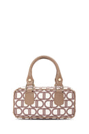 Kadın Bej Uzun Askılı Kumaş Çapraz Çanta | Derimod Kadın Bej Uzun Askılı Kumaş Çapraz Çanta | Derimod