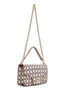 Kadın Bej Uzun Askılı Kumaş Omuz Çantası | Derimod Kadın Bej Uzun Askılı Kumaş Omuz Çantası | Derimod