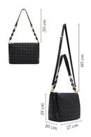 Women's Black Long Strap Shoulder Bag | Derimod Women's Black Long Strap Shoulder Bag | Derimod