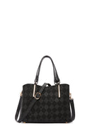 Women's Black Long Strap Shoulder Bag | Derimod Women's Black Long Strap Shoulder Bag | Derimod