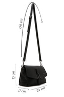 Women's Black Long Strap Crossbody Bag | Derimod Women's Black Long Strap Crossbody Bag | Derimod
