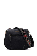 Kadın Siyah Uzun Askılı Çapraz Çanta | Derimod Kadın Siyah Uzun Askılı Çapraz Çanta | Derimod