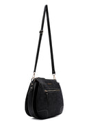 Kadın Siyah Uzun Askılı Çapraz Çanta | Derimod Kadın Siyah Uzun Askılı Çapraz Çanta | Derimod
