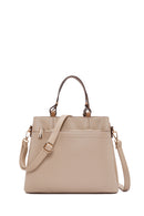 Kadın Bej Uzun Askılı Kol Çantası | Derimod Kadın Bej Uzun Askılı Kol Çantası | Derimod