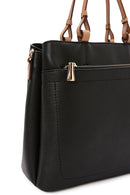 Women's Black Long Strap Shoulder Bag | Derimod Women's Black Long Strap Shoulder Bag | Derimod