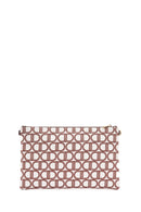 Women's Beige Long Chain Strap Clutch Bag | Derimod Women's Beige Long Chain Strap Clutch Bag | Derimod