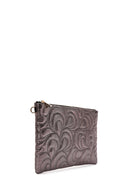 Women's Bronze Long Chain Strap Quilted Clutch Bag | Derimod Women's Bronze Long Chain Strap Quilted Clutch Bag | Derimod