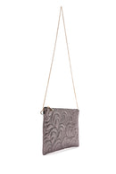 Women's Bronze Long Chain Strap Quilted Clutch Bag | Derimod Women's Bronze Long Chain Strap Quilted Clutch Bag | Derimod