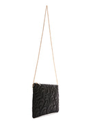 Kadın Siyah Uzun Zincir Askılı Kapitone Portföy Çanta | Derimod Kadın Siyah Uzun Zincir Askılı Kapitone Portföy Çanta | Derimod