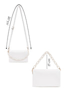 Women's White Long Strap Crossbody Bag | Derimod Women's White Long Strap Crossbody Bag | Derimod