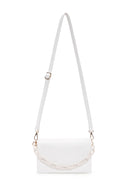 Women's White Long Strap Crossbody Bag | Derimod Women's White Long Strap Crossbody Bag | Derimod