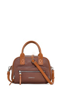 Women's Tan Long Strap Shoulder Bag | Derimod Women's Tan Long Strap Shoulder Bag | Derimod