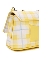 Kadın Sarı Baskılı Uzun Askılı Çapraz Çanta | Derimod Kadın Sarı Baskılı Uzun Askılı Çapraz Çanta | Derimod