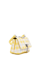 Kadın Sarı Baskılı Uzun Askılı Çapraz Çanta | Derimod Kadın Sarı Baskılı Uzun Askılı Çapraz Çanta | Derimod