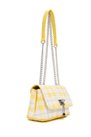Kadın Sarı Baskılı Uzun Askılı Çapraz Çanta | Derimod Kadın Sarı Baskılı Uzun Askılı Çapraz Çanta | Derimod