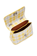 Kadın Sarı Baskılı Uzun Askılı Çapraz Çanta | Derimod Kadın Sarı Baskılı Uzun Askılı Çapraz Çanta | Derimod