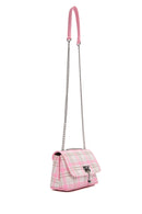 Kadın Pembe Baskılı Uzun Askılı Çapraz Çanta | Derimod Kadın Pembe Baskılı Uzun Askılı Çapraz Çanta | Derimod