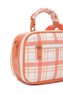 Women's Orange Long Strap Printed Crossbody Bag | Derimod Women's Orange Long Strap Printed Crossbody Bag | Derimod