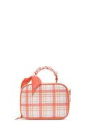 Women's Orange Long Strap Printed Crossbody Bag | Derimod Women's Orange Long Strap Printed Crossbody Bag | Derimod