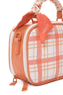 Women's Orange Long Strap Printed Crossbody Bag | Derimod Women's Orange Long Strap Printed Crossbody Bag | Derimod