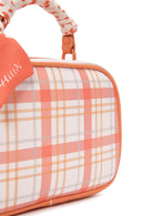 Women's Orange Long Strap Printed Crossbody Bag | Derimod Women's Orange Long Strap Printed Crossbody Bag | Derimod