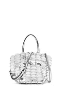 Women's Silver Mini Handbag | Derimod Women's Silver Mini Handbag | Derimod