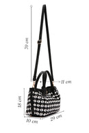 Women's Black Long Strap Shoulder Bag | Derimod Women's Black Long Strap Shoulder Bag | Derimod
