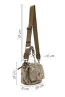 Kadın Yeşil Uzun Askılı Kumaş Çapraz Çanta | Derimod Kadın Yeşil Uzun Askılı Kumaş Çapraz Çanta | Derimod