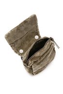 Kadın Yeşil Uzun Askılı Kumaş Çapraz Çanta | Derimod Kadın Yeşil Uzun Askılı Kumaş Çapraz Çanta | Derimod