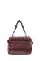 Kadın Pembe Uzun Askılı Kumaş Çapraz Çanta | Derimod Kadın Pembe Uzun Askılı Kumaş Çapraz Çanta | Derimod