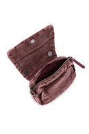 Women's Pink Long Strap Fabric Crossbody Bag | Derimod Women's Pink Long Strap Fabric Crossbody Bag | Derimod