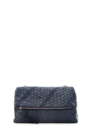Women's Blue Long Strap Shoulder Bag | Derimod Women's Blue Long Strap Shoulder Bag | Derimod