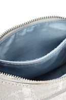 Women's Gray Fabric Shoulder Bag | Derimod Women's Gray Fabric Shoulder Bag | Derimod