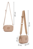 Kadın Bej Uzun Askılı Çapraz Çanta | Derimod Kadın Bej Uzun Askılı Çapraz Çanta | Derimod
