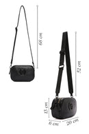 Kadın Siyah Uzun Askılı Çapraz Çanta | Derimod Kadın Siyah Uzun Askılı Çapraz Çanta | Derimod