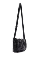 Kadın Siyah Uzun Askılı Çapraz Çanta | Derimod Kadın Siyah Uzun Askılı Çapraz Çanta | Derimod