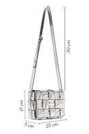 Kadın Gümüş Uzun Askılı Çapraz Çanta | Derimod Kadın Gümüş Uzun Askılı Çapraz Çanta | Derimod