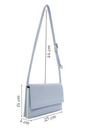 Women Blue Long Strap Crossbody Bag | Derimod Women Blue Long Strap Crossbody Bag | Derimod