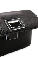 Women's Black Long Strap Shoulder Bag | Derimod Women's Black Long Strap Shoulder Bag | Derimod